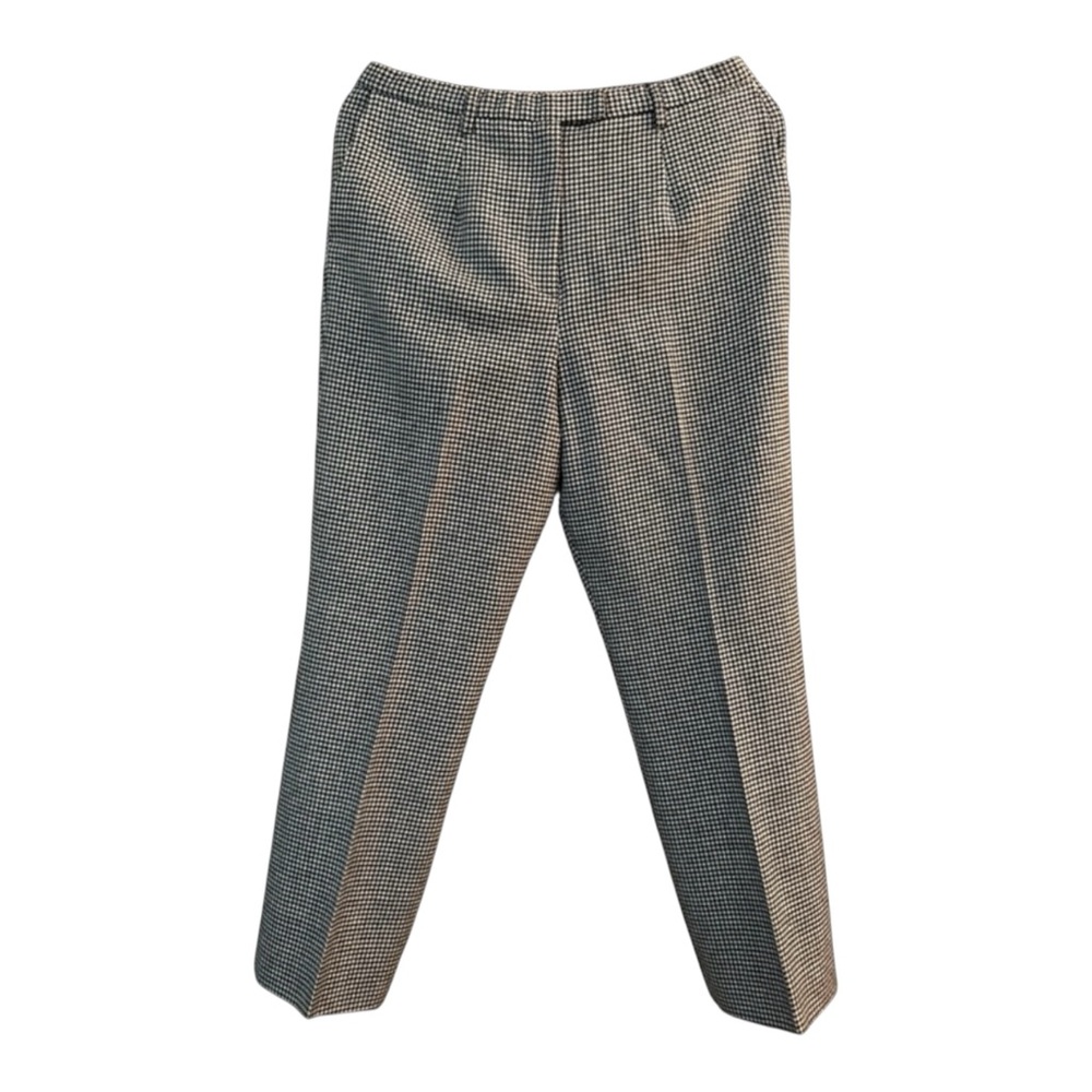 Pendleton 100% Virgin Wool Houndstooth Black/Whit… - image 1